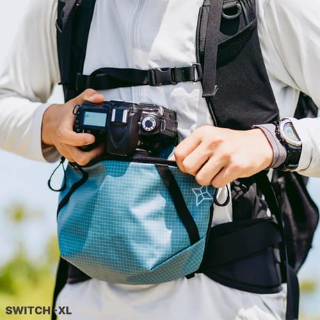 【PaaGo WORKS】パーゴワークス SWITCHシリーズ｜登山用チェストバッグ・ショルダーバッグ｜バックパック拡張ポーチ