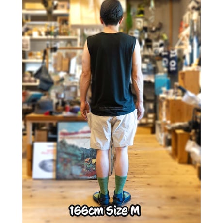 ※サイズ確認用※BRINGｘMOUNTAIN JAM DRYCOTTONY Sleeveless T-shirt-MOUNTAIN CULTURE-