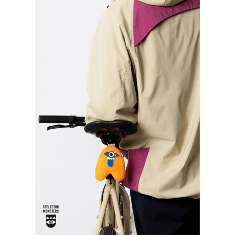 【narifuri】narifuri × WONDER WORKS 自転車リフレクター 「リフレクターモンスターズ」 ＜オクタ族＞