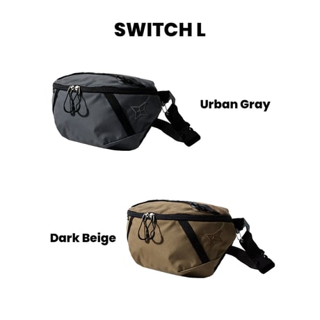 【PaaGo WORKS】パーゴワークス SWITCHシリーズ｜登山用チェストバッグ・ショルダーバッグ｜バックパック拡張ポーチ