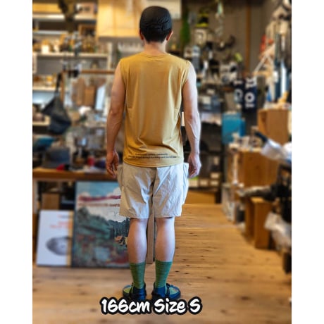 ※サイズ確認用※BRINGｘMOUNTAIN JAM DRYCOTTONY Sleeveless T-shirt-MOUNTAIN CULTURE-