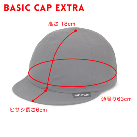 【RIDGE MOUNTAIN GEAR】Basic Cap Extra　2026