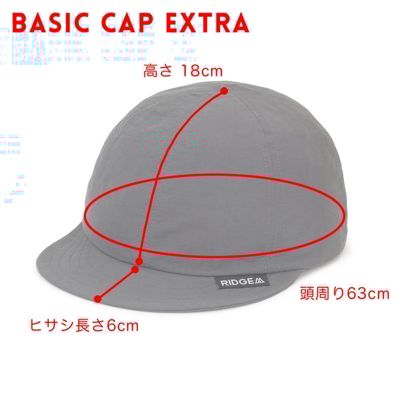 帽子 RIDGE MOUNTAIN GEAR Basic Cap Extra RIDGE MOUNTAIN GEAR】Basic Cap Extra | MOUNTAIN