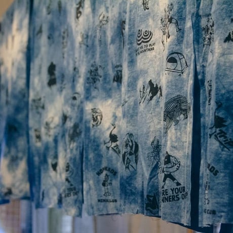 【IST IST xMOUNTAIN JAM】Botanical dye Tenugui