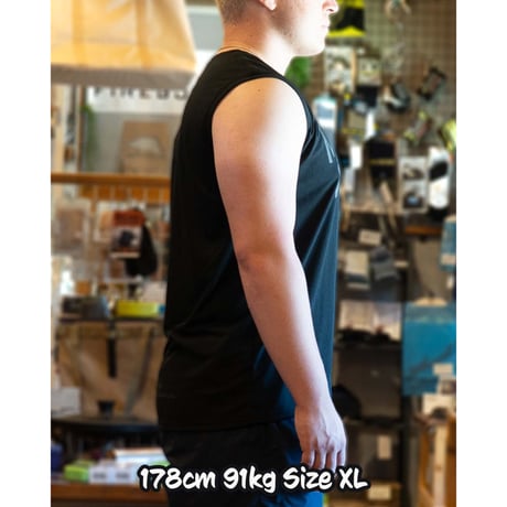 ※サイズ確認用※BRINGｘMOUNTAIN JAM DRYCOTTONY Sleeveless T-shirt-MOUNTAIN CULTURE-