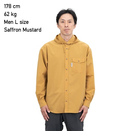 【RIDGE MOUNTAIN GEAR】Hooded Long Sleeve Shirt  2026