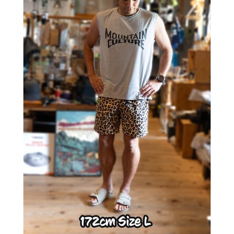 ※サイズ確認用※BRINGｘMOUNTAIN JAM DRYCOTTONY Sleeveless T-shirt-MOUNTAIN CULTURE-