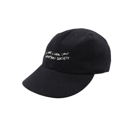 6-Panel Tricot Corduroy Cap MODEL: We are a local low mountain society