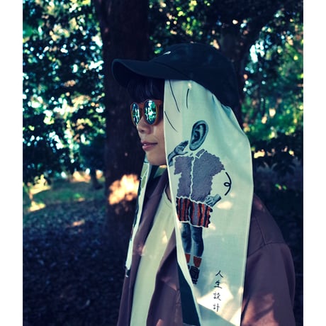 TONARI DESIGNｘCHAORAS®　『てぬぐい - 山彦- 』- 40g -