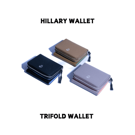 【RawLow Mountain Works 】—Hillary Wallet—TRIFOLD WALLET