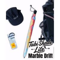 Tabi Shade Lite – Marble Drift｜超軽量・遮光・晴雨兼用傘