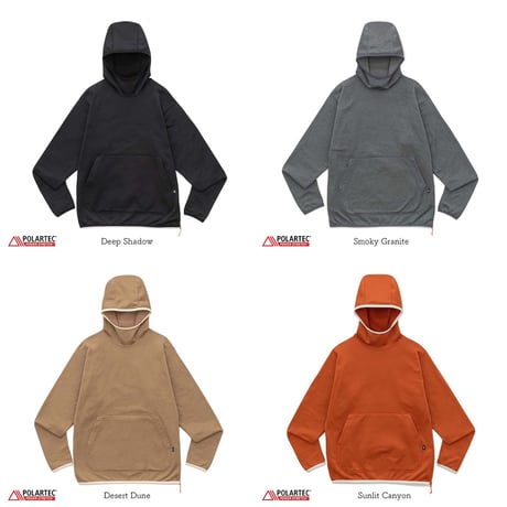 【RIDGE MOUNTAIN GEAR】Power Stretch Pull Hoodie