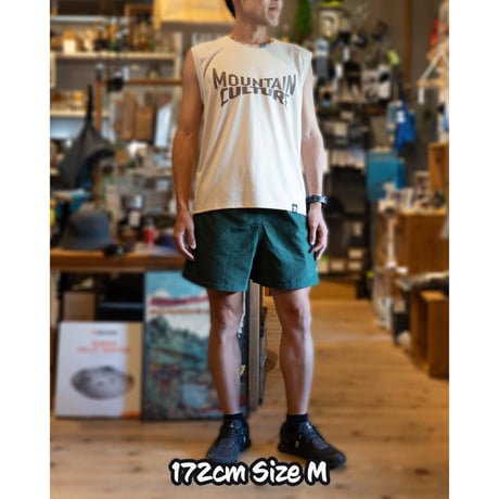 ※サイズ確認用※BRINGｘMOUNTAIN JAM DRYCOTTONY Sleeveless T-shirt-MOUNTAIN CULTURE-