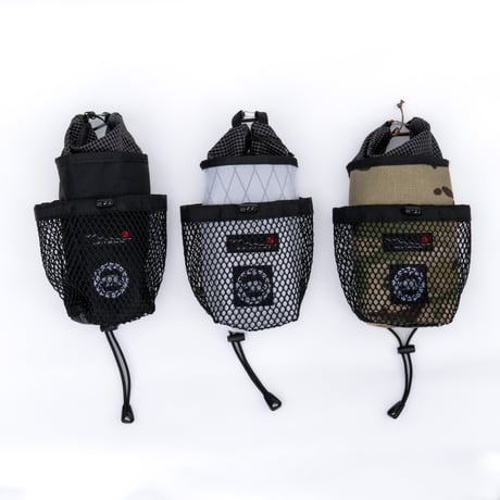 【aruku trail runner】JAM-Edition　Bottle holder LT MESH+Strap set