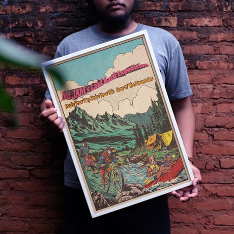 ■２点以上ご購入の方専用■JAMvek-POSTER MODEL：Mt.JAM's Laid back Expedition