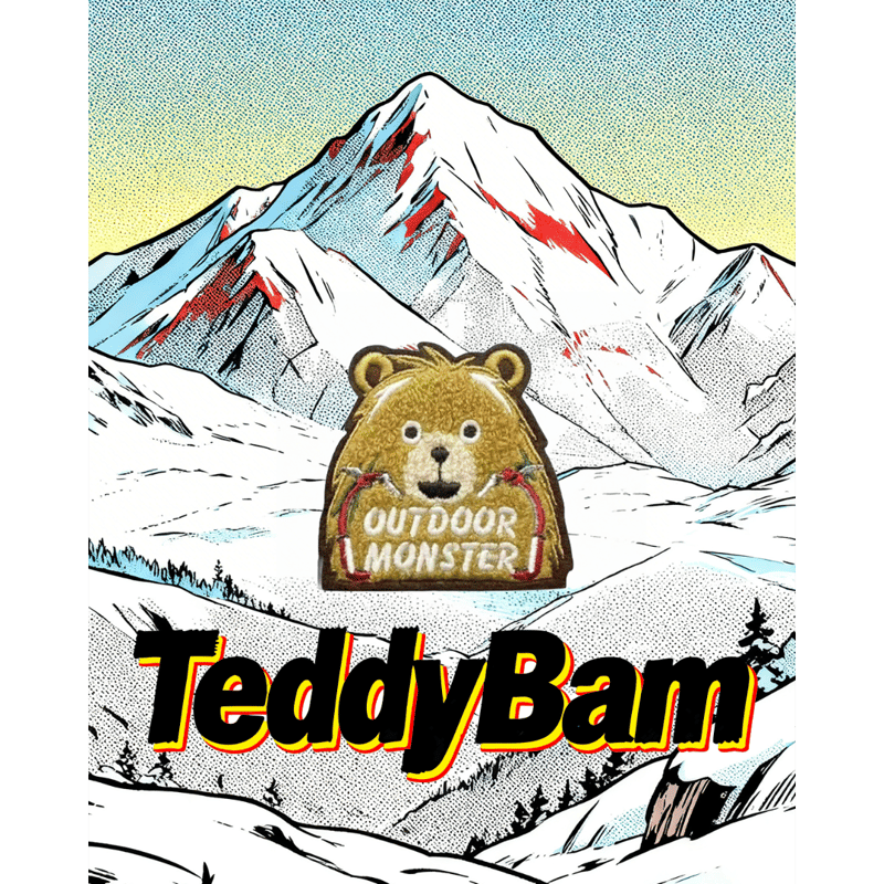 モフモフページ モフモフワッペン MODEL”TeddyBam” | MOUNTAIN JAM