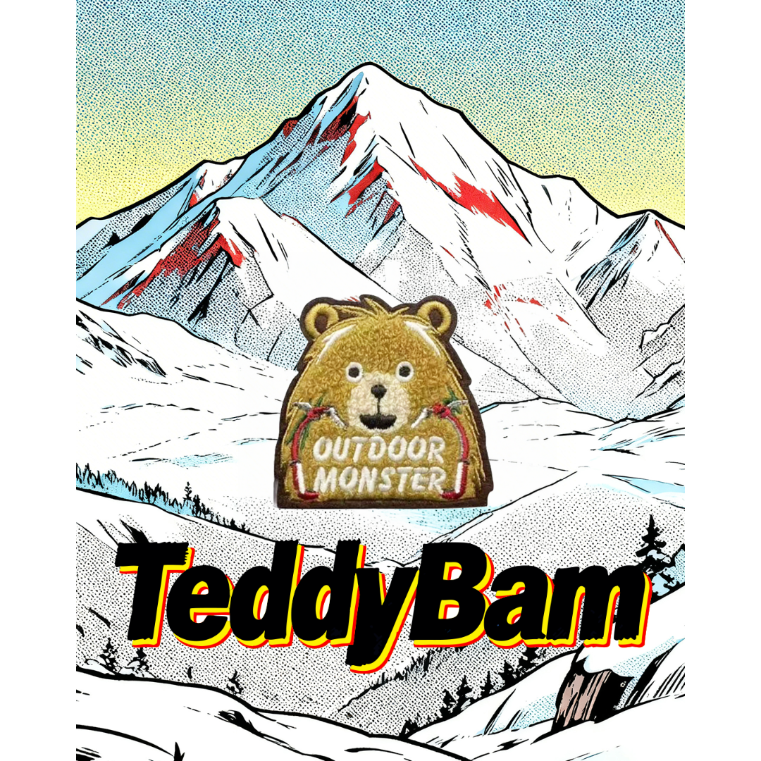 モフモフワッペン MODEL”TeddyBam” | MOUNTAIN JAM