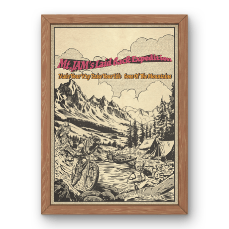 ■一点購入の方専用■JAMvek-POSTER MODEL：Mt.JAM's Laid back Expedition
