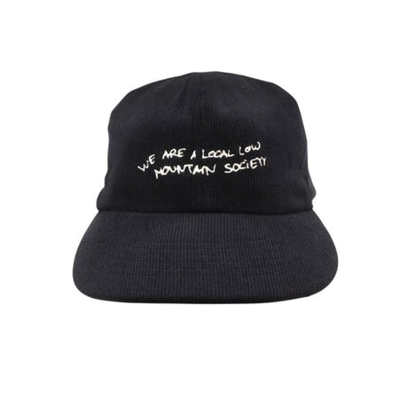 6-Panel Tricot Corduroy Cap MODEL: We are a local low mountain society