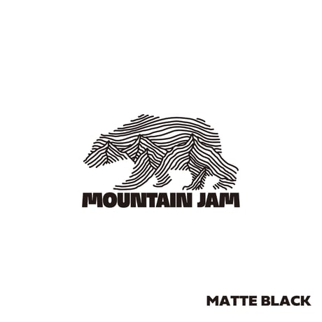 MOUNTAIN JAM カッティングステッカー｜防水・屋外対応・車用