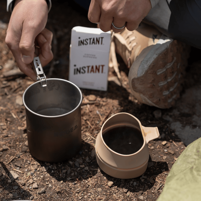 RIDGE MOUNTAIN GEAR】TITANIUM MUG 450ml | MOUNT