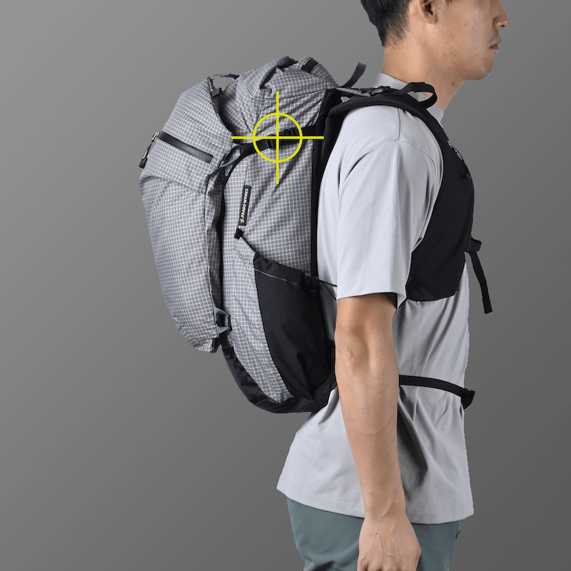 ZENN 25L リュック・バックパック グレー/ブラック ZENN 25L リュック・バックパック グレー/ブラック