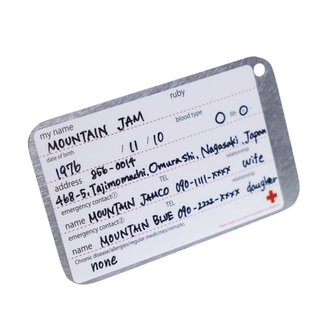 【JAM】JAM METAL006 EMERGENCY SIGNAL MIRRORS