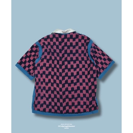 Black & Pink Plaid S/S Shirt