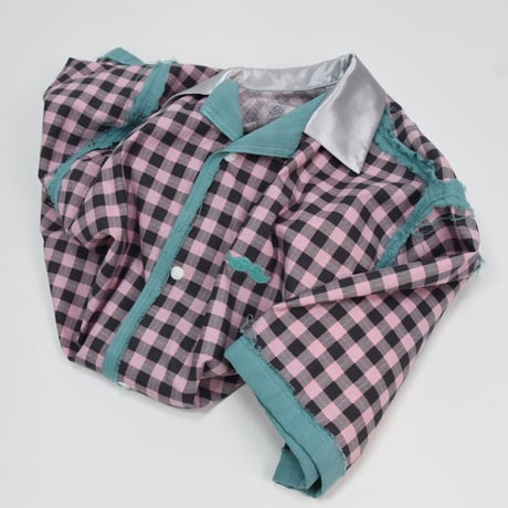 Pink Plaid S/S Shirt