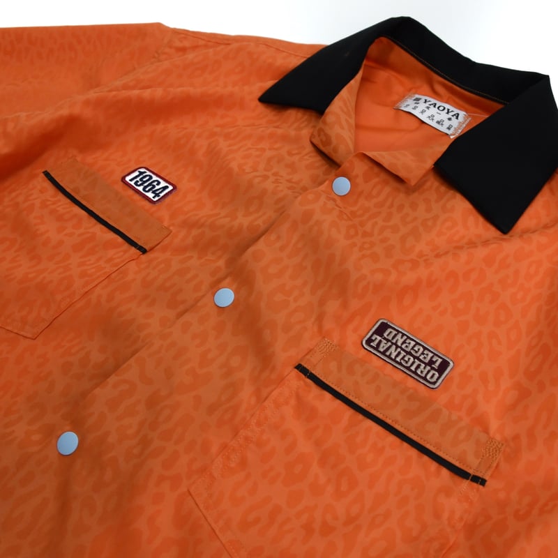 Bowling Shirt / Orange | YAOYA ONLINE STORE