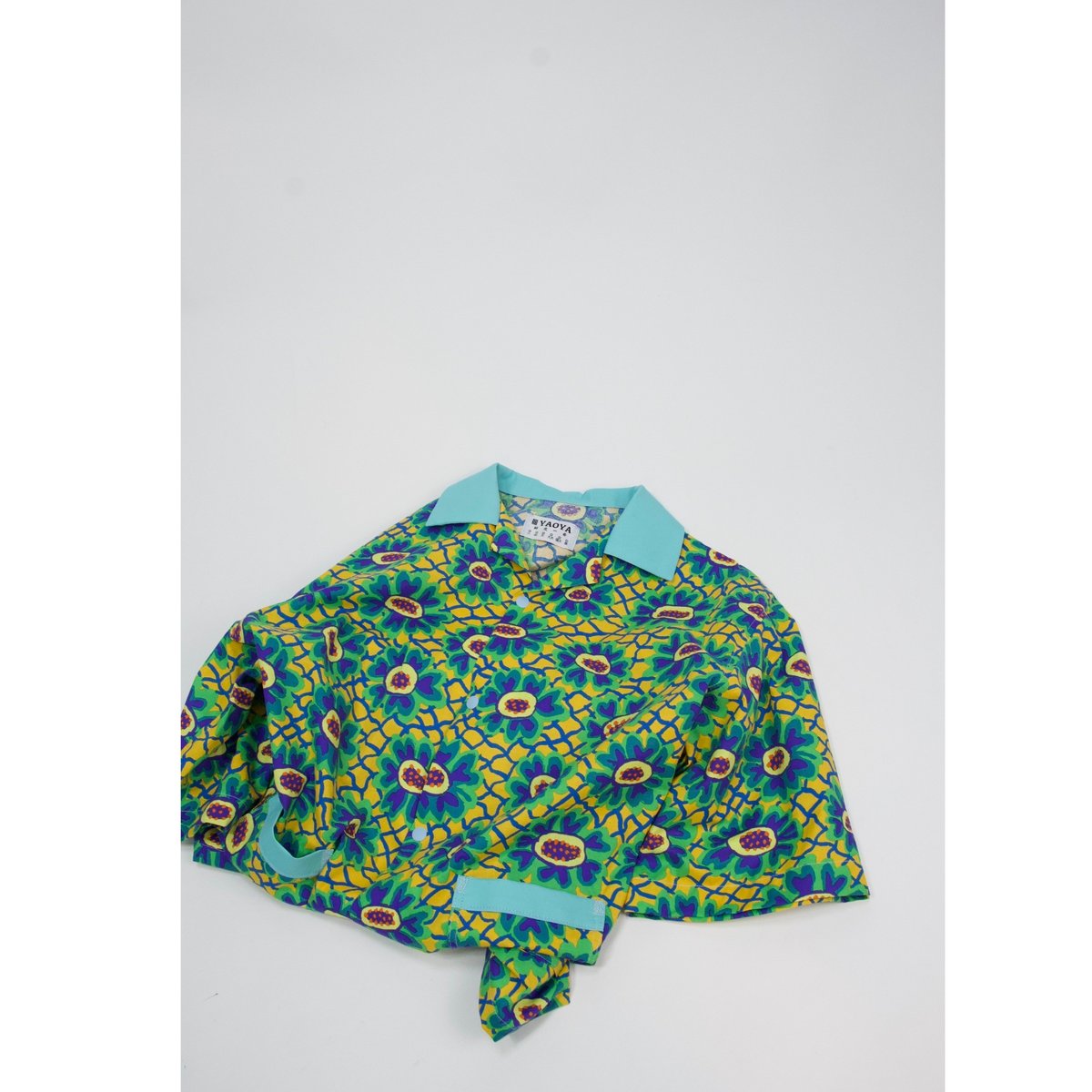 ポポさん専用 FLOWER EMBROIDERY SHIRT ポポさん専用 FLOWER