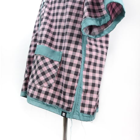 Pink Plaid S/S Shirt
