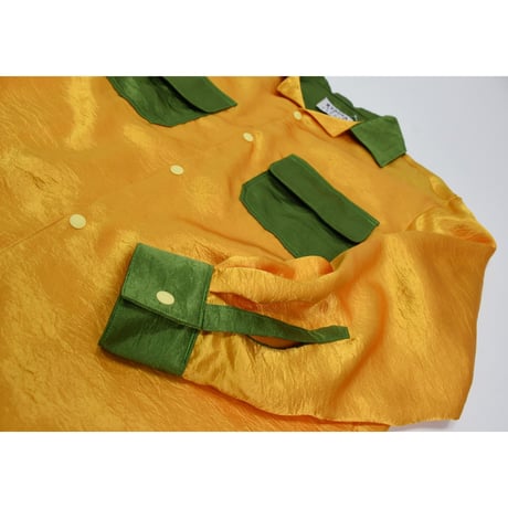 Yellow Shinny L/S Shirt
