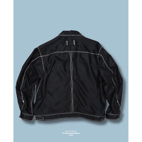 Irregular Stitch Jacket