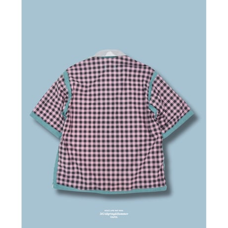 Pink Plaid S/S Shirt