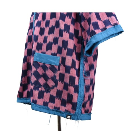 Black & Pink Plaid S/S Shirt