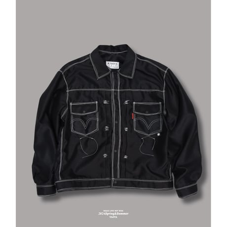 Irregular Stitch Jacket
