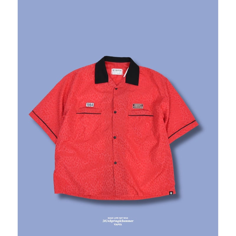 TAKARA BowLingual バウリンガル　赤 Bowling Shirt / Red | YAOYA ONLINE STORE