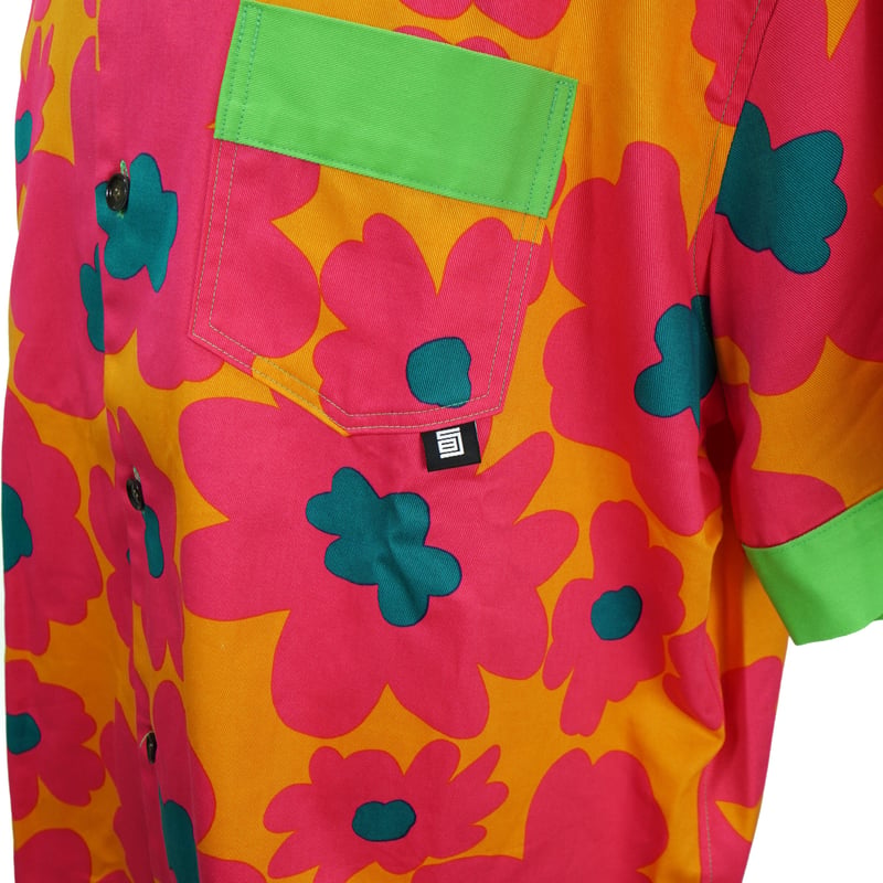 Pink Flower S/S Shirt | YAOYA ONLINE STORE