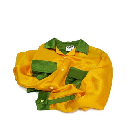 Yellow Shinny L/S Shirt