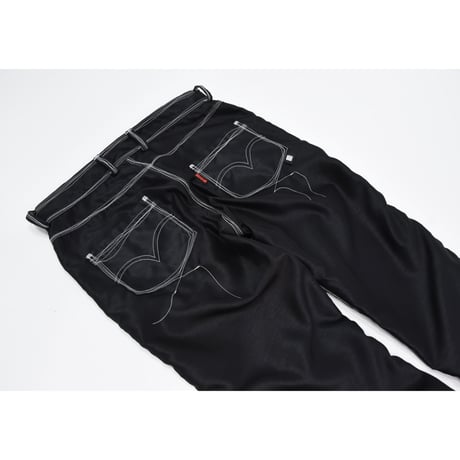 Irregular Stitch Pants