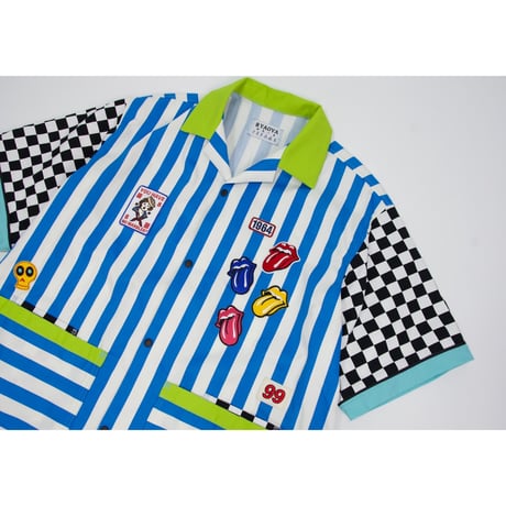 Blue Stripe S/S Shirt