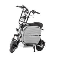 （16歳以上免許不要）特定小型原付 電動バイク（2輪） ebesah 『ChatBike（チャットバイク）』