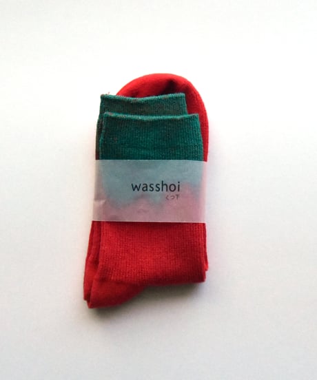 wasshoi／バイカラーソックス_3