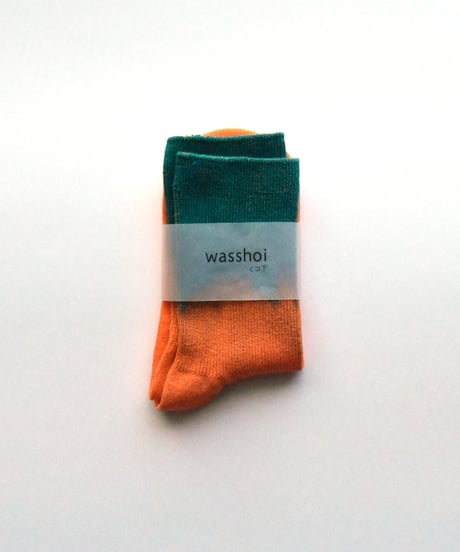 wasshoi／バイカラーソックス_5