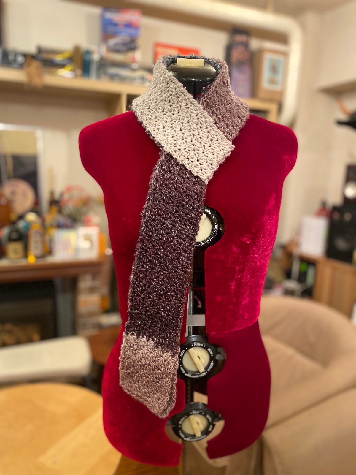 Skinny Long Scarf (M-57) | Cloud Nine