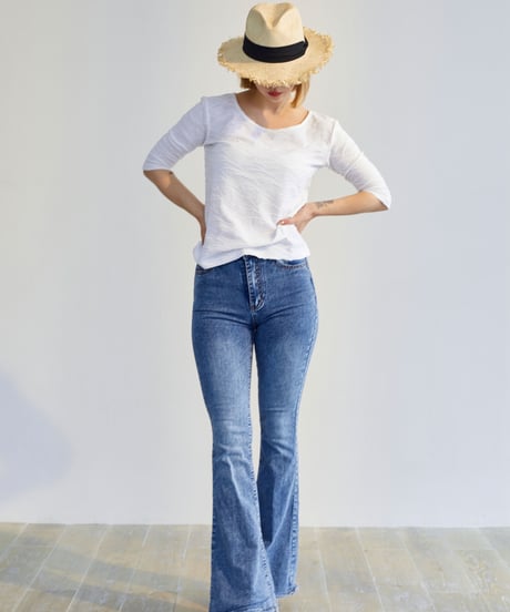 Wave Half  Sleeve Tee    (MT-45）