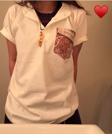 Paisley Henry Neck Half Sleeve Tee (MT-67)