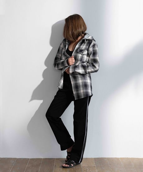 Plaid Shirt Jacket (Genderless) (MT-83)