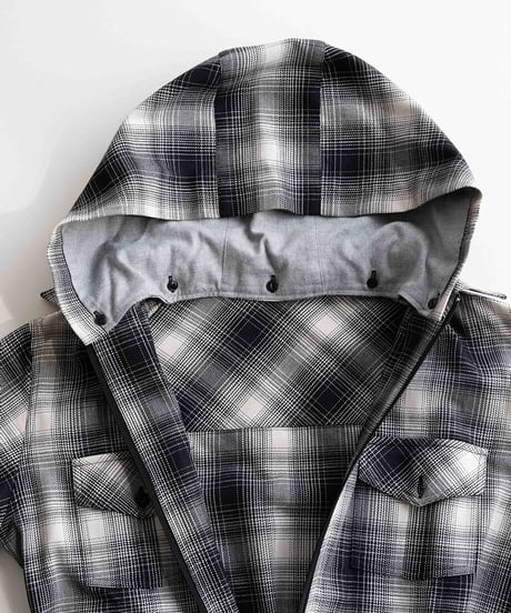 Plaid Shirt Jacket (Genderless) (MT-83)